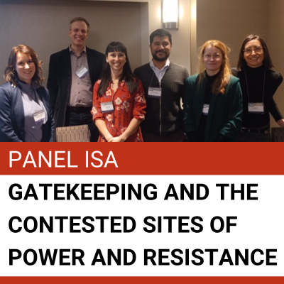 Visuel. ISA. Gatekeeping and the contested sites of power and resistance