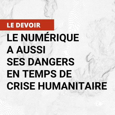 Numérique et crise humanitaire